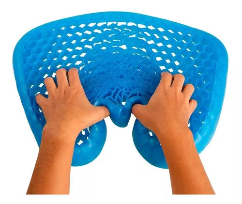 Almofada Ortopédica de Gel Colmeia Egg Sitter – Ergonômica e Resistente com Capa Lavável